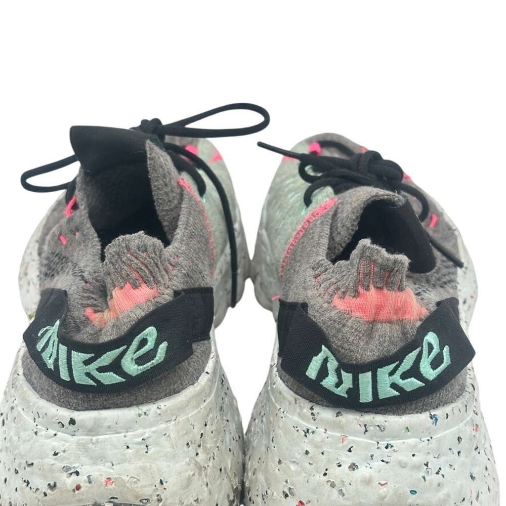 Nike Space Hippie 04 Sustainable Running Sneakers Gray‎ Pink Women's 8 - Picture 7 of 16